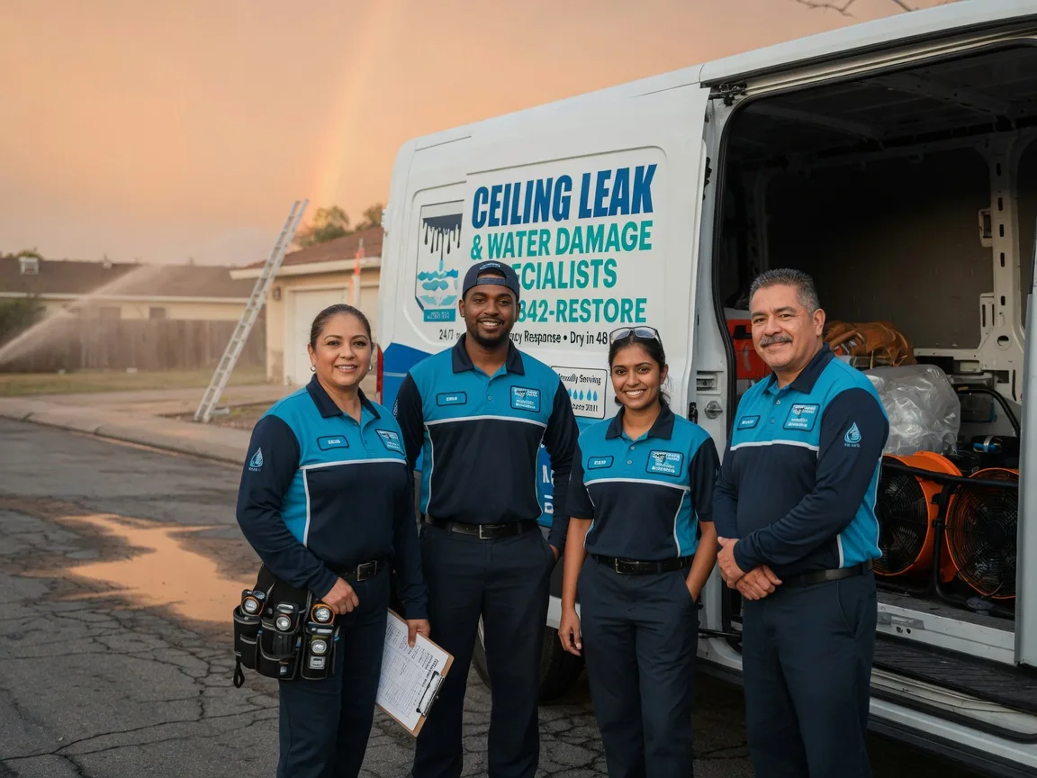 Ceiling Leak Cleanup company in Raymond, WA